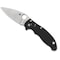Spyderco 2024 Spyderco Manix 2 G-10 Black Plain SPY-C101GP2 - alternate 3